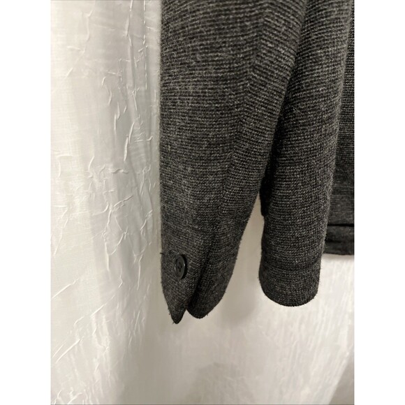 Frank and Oak Laurier Fit Charcoal Grey  Blazer Size 46 - Picture 7 of 9